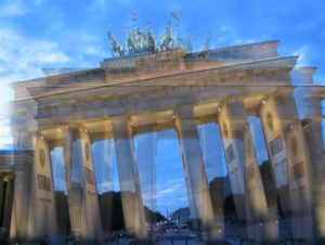 Brandenburgertor Doppelbild_weicher_Rand